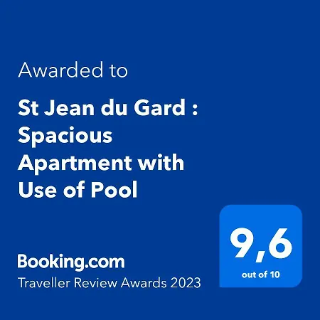 St Jean Du Gard : Spacious With Use Of Pool
